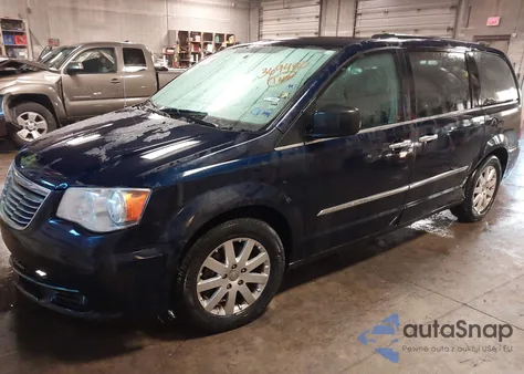 2012 Chrysler Town & Country Touring-L z USA, uszkodzony, nr VIN 2C4RC1CG9CR369480